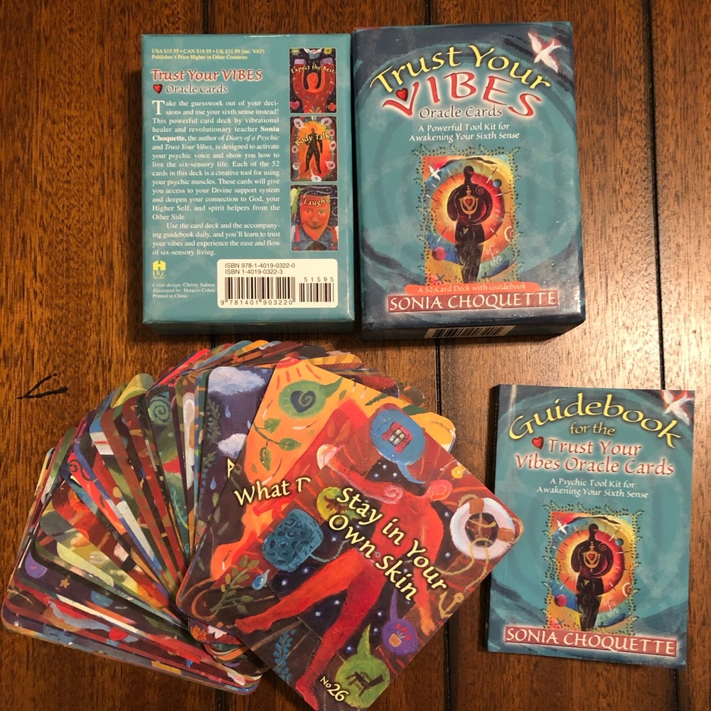 $8 for 2 days only!! Trust Your Vibes Oracle